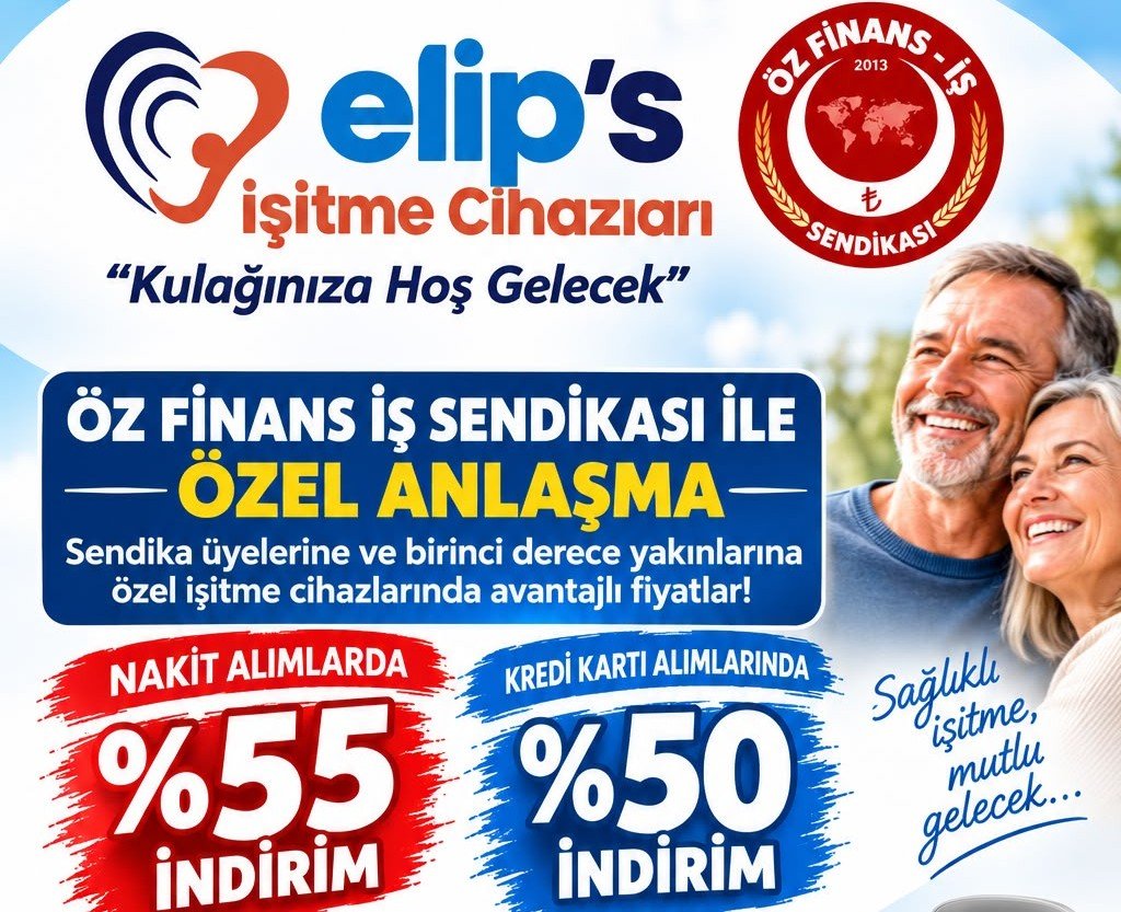 ELİP'S İŞİTME CİHAZLARINDAN YÜZDE 55 İNDİRİM