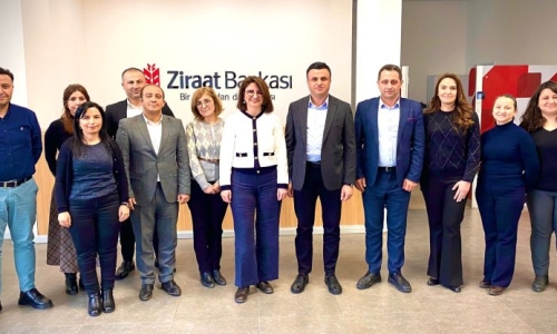 ARAS, ZİRAAT BANKASI DEMETEVLER ŞUBE MÜDİRESİ YAZMAN VE ÜYELERİMİZİ ZİYARET ETTİ