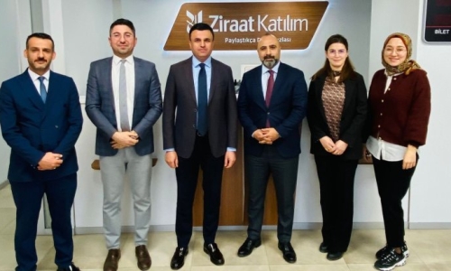 ARAS, ZİRAAT KATILIM ETİMESGUT ŞUBE MÜDÜRÜ KÜÇÜK VE ÜYELERİMİZİ ZİYARET ETTİ